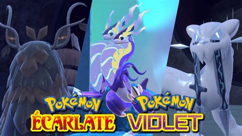 pokemon ecarlate legendaire|Pokémon Légendaires